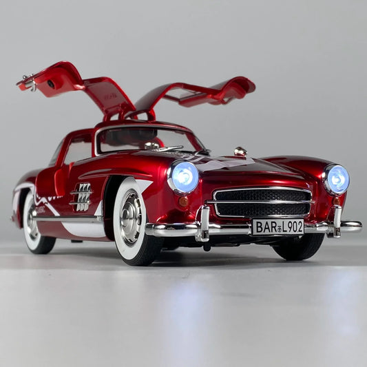 Premium Diecast Model Car 1 To 24 Benz 300SL Coca Cola Edition For Collectors - ToylandEU