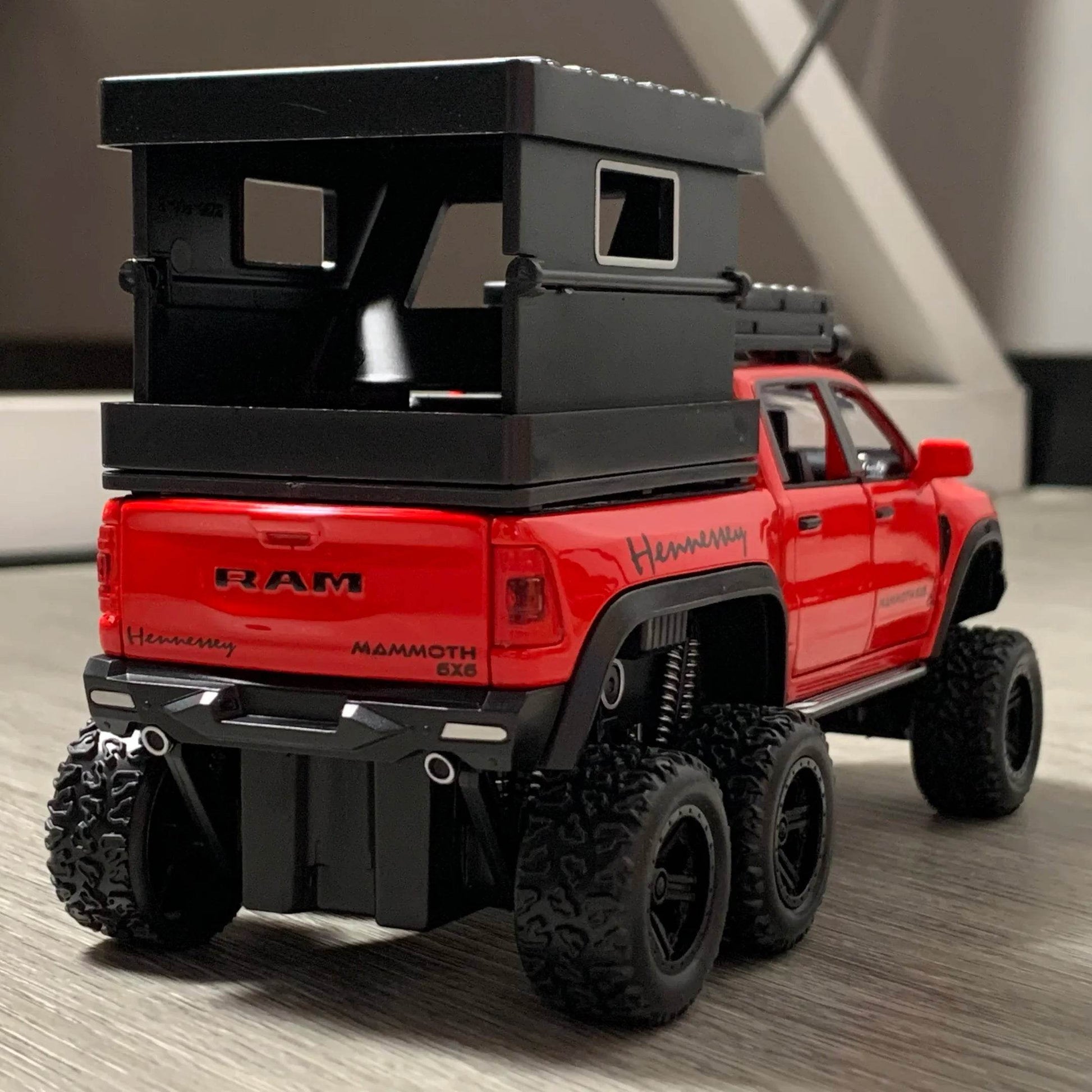 Premium Diecast Model Car Alloy Construction Dodge Tyrannosaurus RAM TRX Off Road SUV Scale 1 To 32 For Collectors Gift - ToylandEU