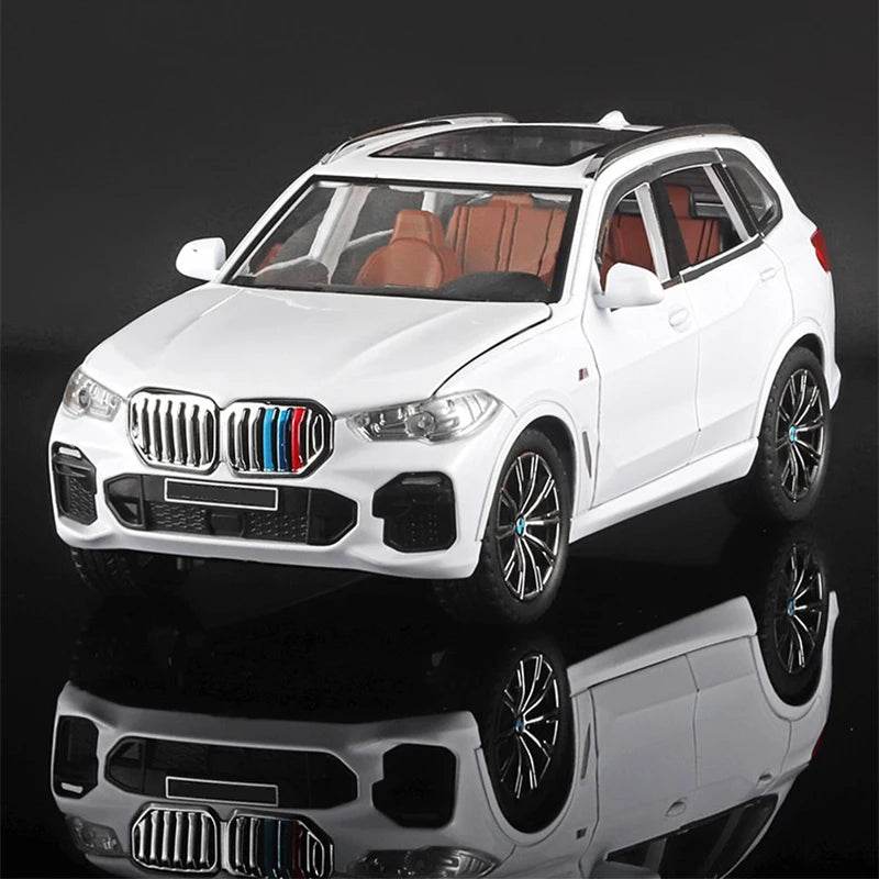 Premium Diecast Model Car BMW X5 Alloy Body With Realistic Sound And Light Perfect Gift For Kids - ToylandEU