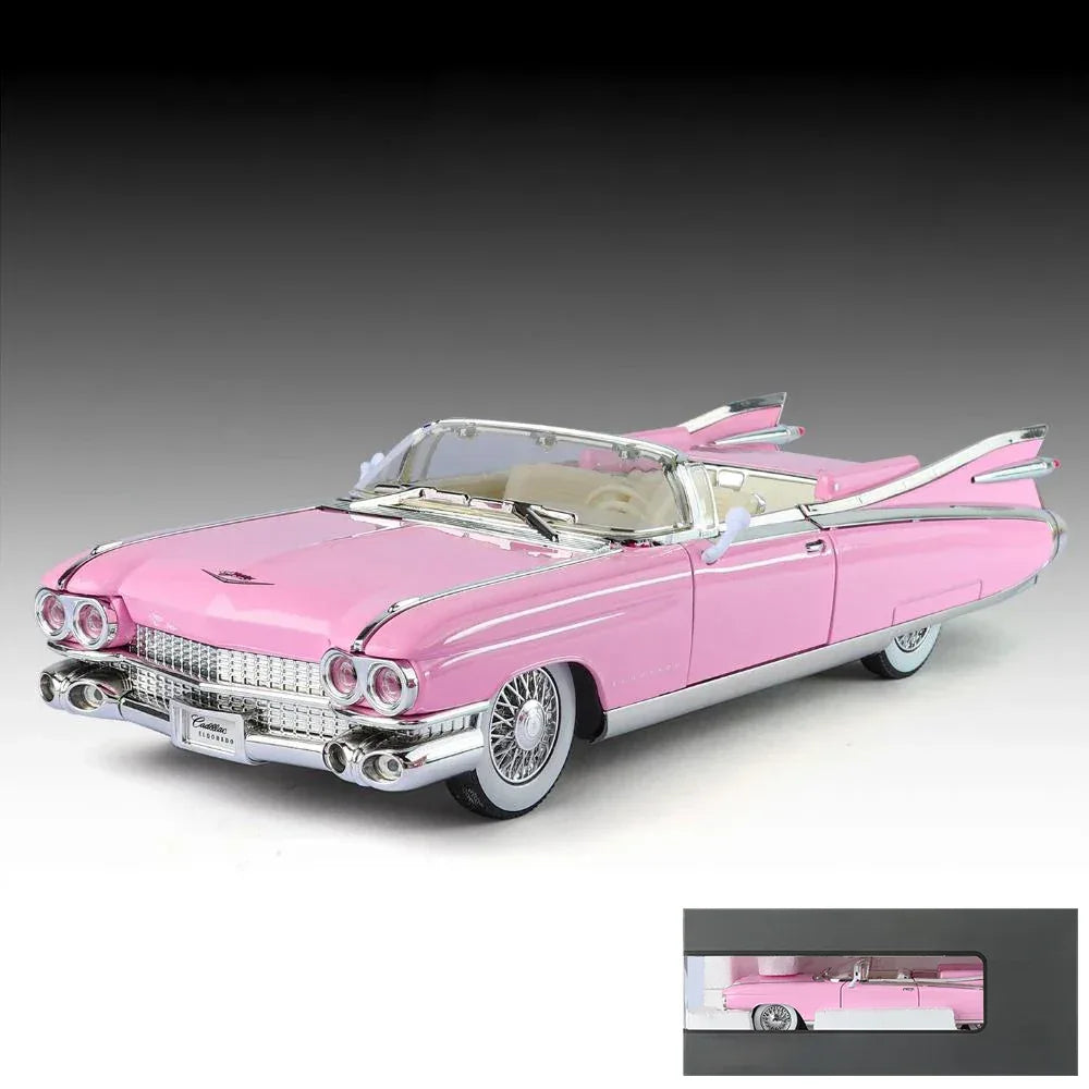 Premium Diecast Model Car Cadillac Eldorado 1959 Sound And Light For Collectors - ToylandEU