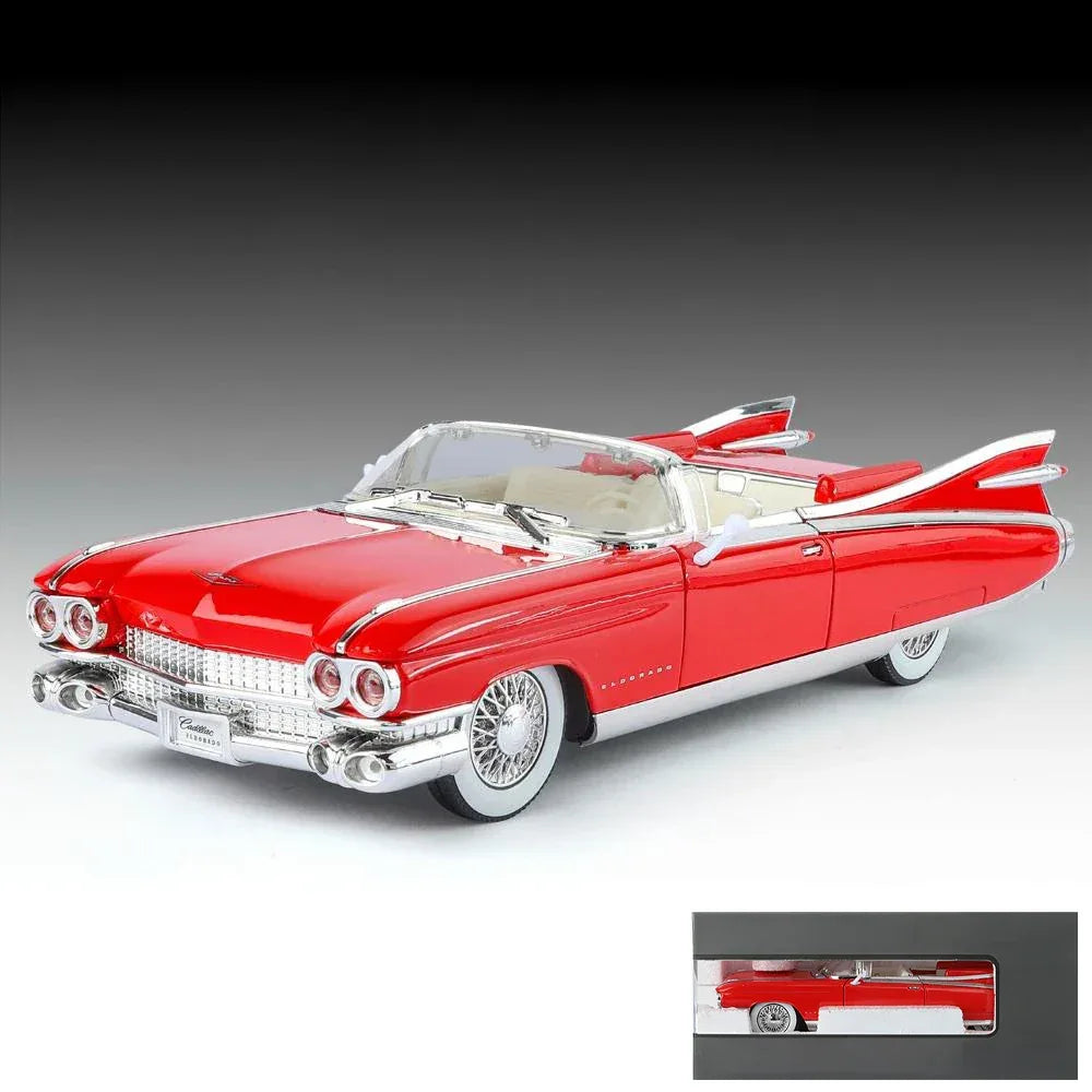 Premium Diecast Model Car Cadillac Eldorado 1959 Sound And Light For Collectors - ToylandEU