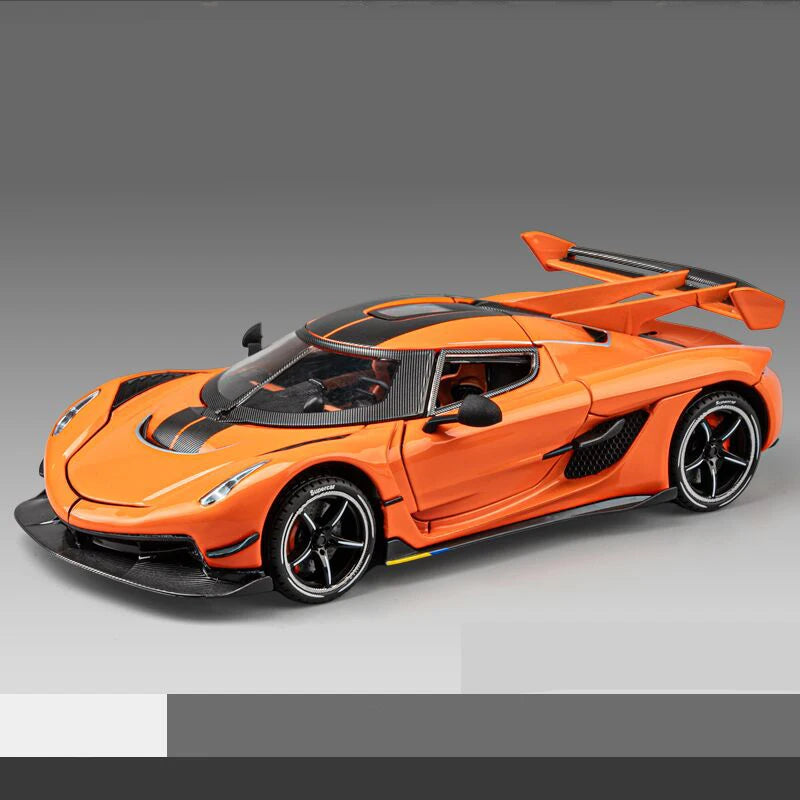 Premium Diecast Model Car Jesko 1 24 Scale Alloy Metal Construction High Detail For Collectors And Hobbyists - ToylandEU
