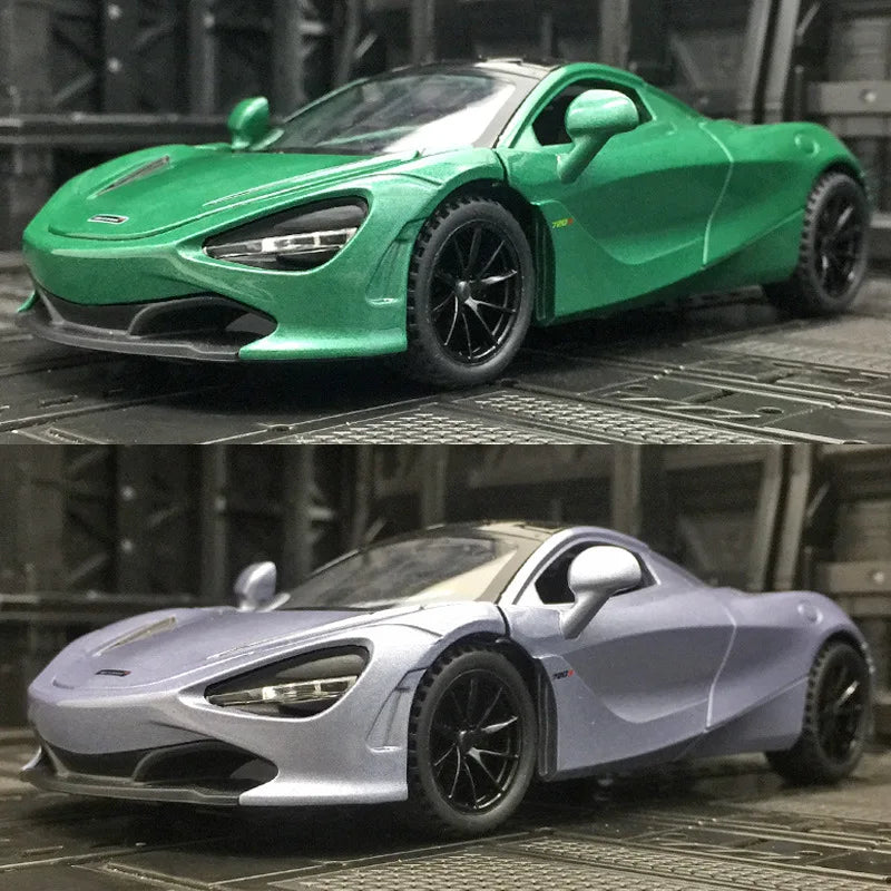Premium Diecast Model Car McLaren 720S With Working Lights And Realistic Sound For Boyfriend Gift - ToylandEU
