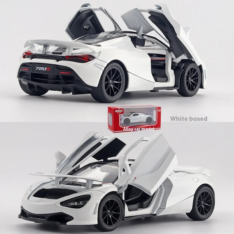 Premium Diecast Model Car McLaren 720S With Working Lights And Realistic Sound For Boyfriend Gift - ToylandEU