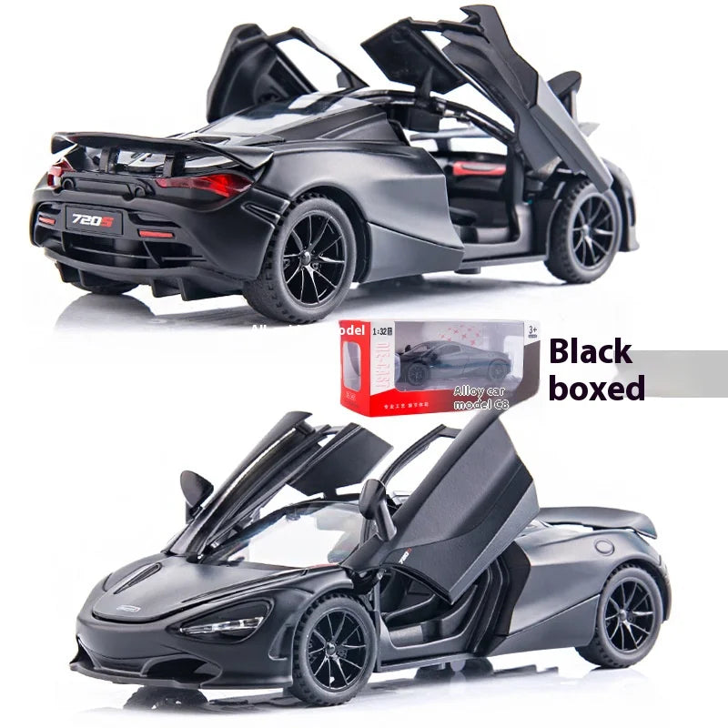 Premium Diecast Model Car McLaren 720S With Working Lights And Realistic Sound For Boyfriend Gift - ToylandEU