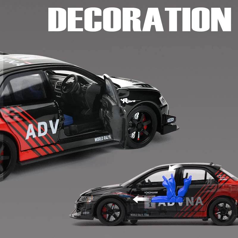 Premium Diecast Model Car Metal Alloy 1 To 32 Scale Track Painted For Collectors And Hobbyists - ToylandEU