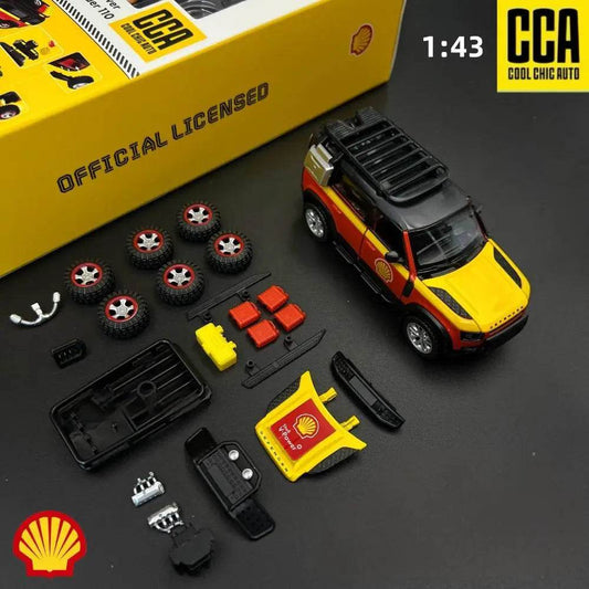 Premium Diecast Model Car One Forty Three Scale Land Rover Defender 110 Alloy Diecast Display Ornament For Collectors - ToylandEU