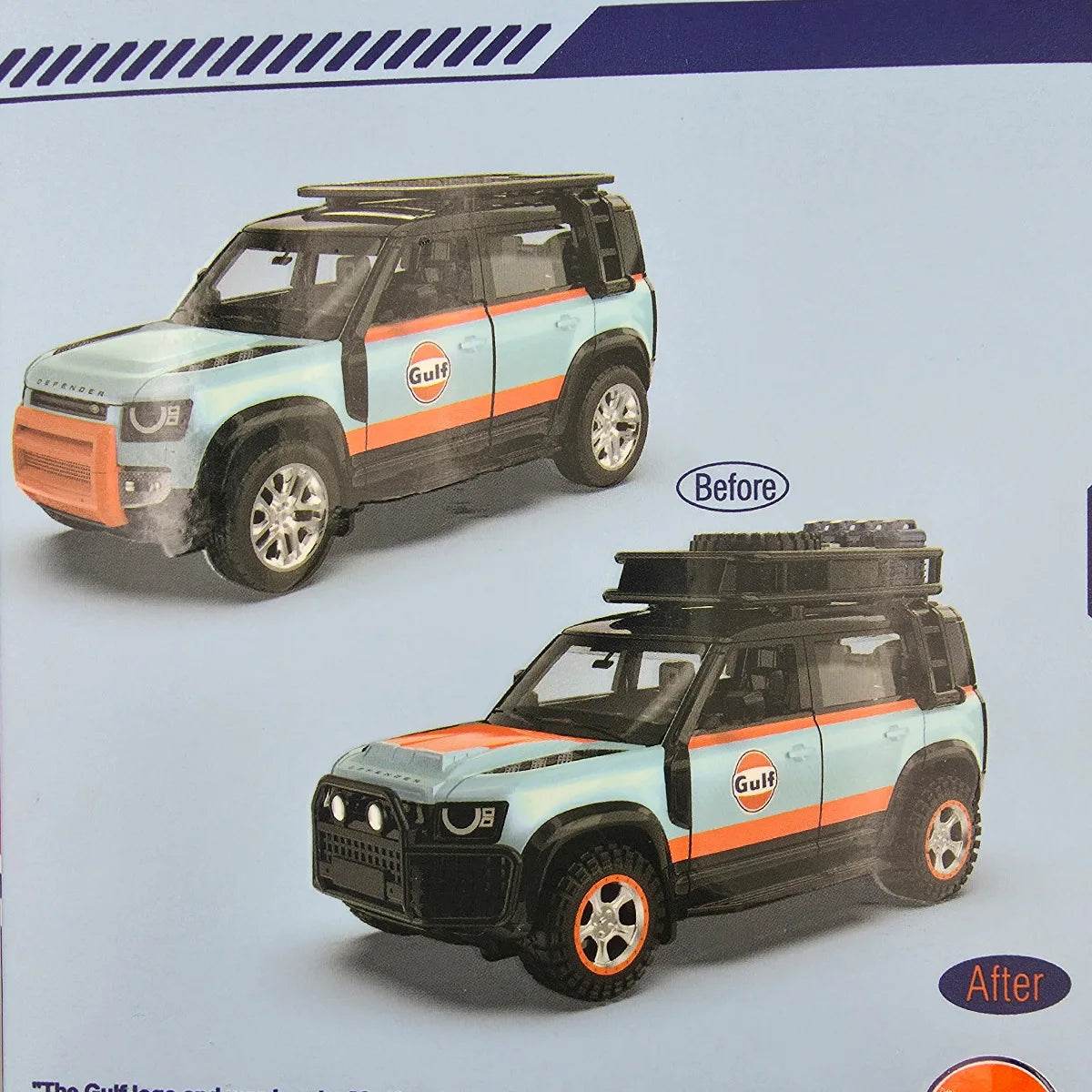Premium Diecast Model Car One Forty Three Scale Land Rover Defender 110 Alloy Diecast Display Ornament For Collectors - ToylandEU