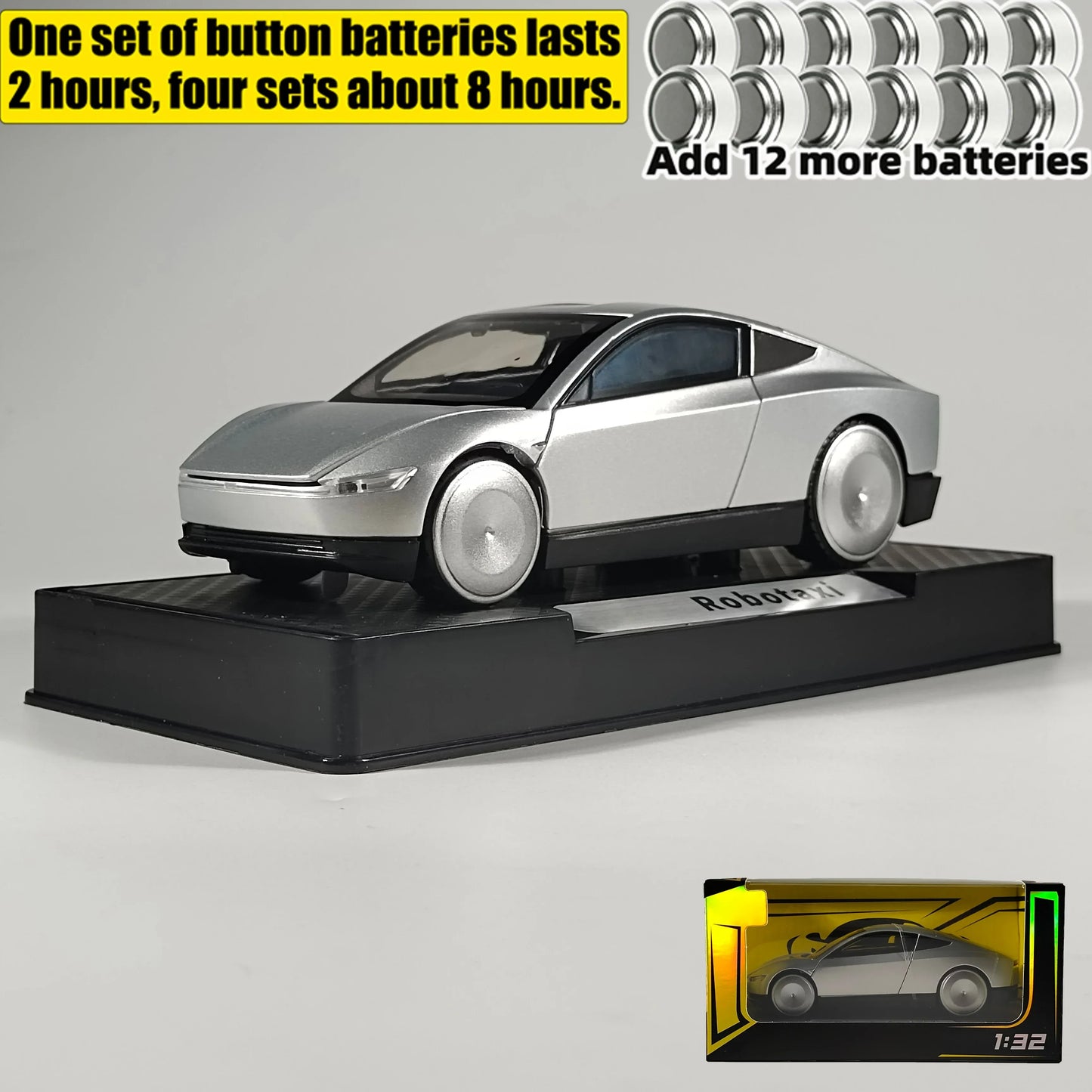 Premium Diecast Model Car Robotaxi Driverless For Boys - ToylandEU