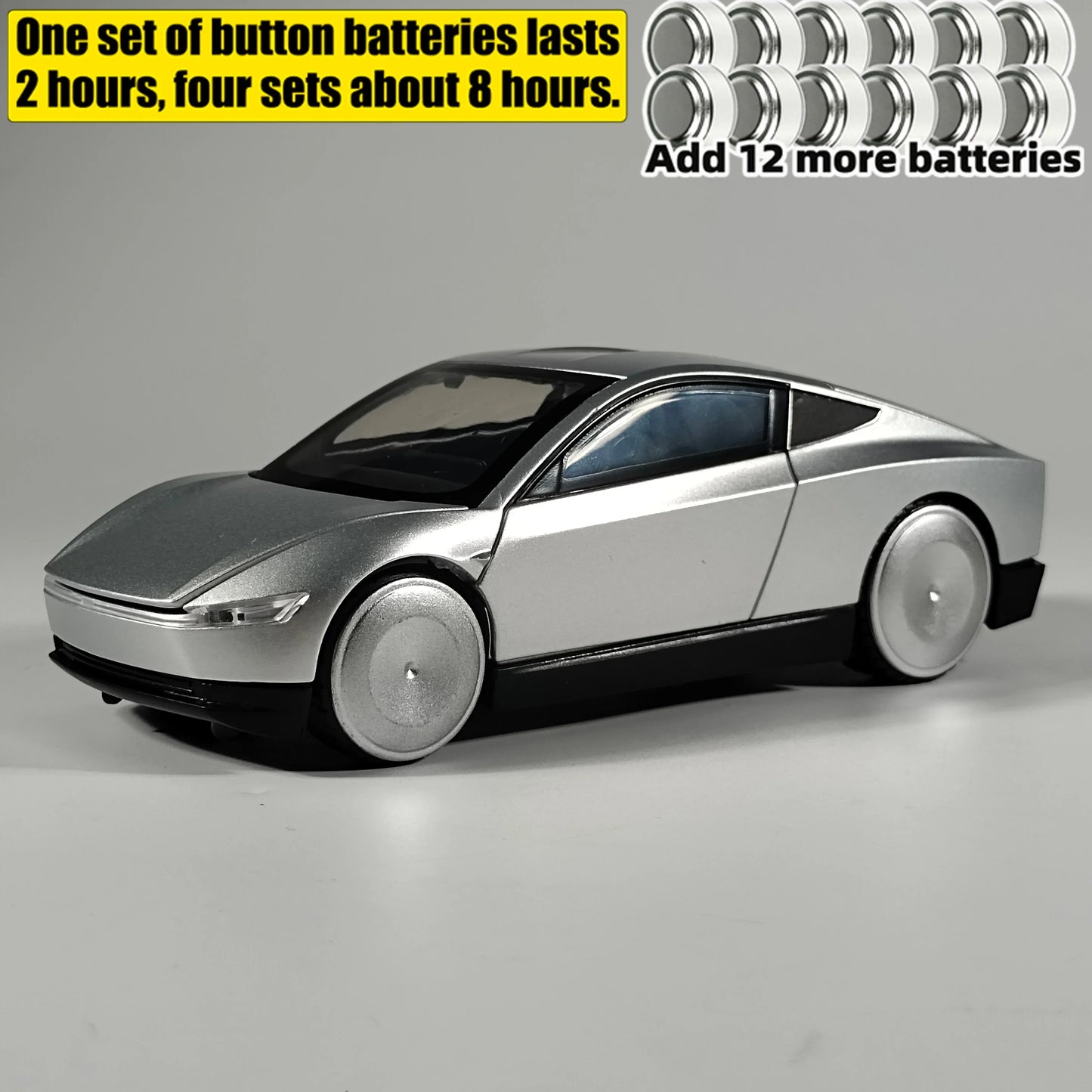 Premium Diecast Model Car Robotaxi Driverless With Sound And Light For Kids - ToylandEU