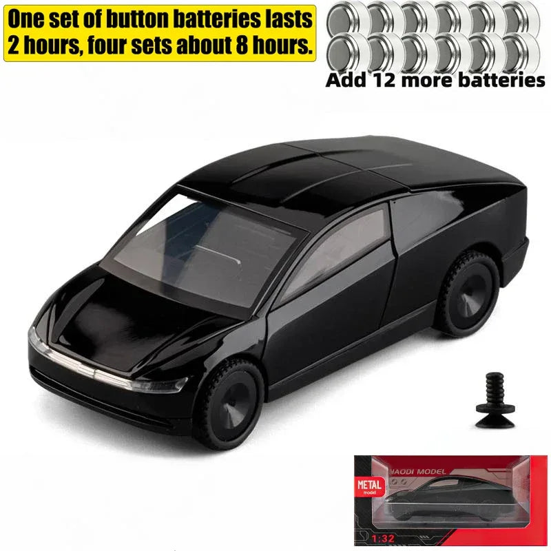 Premium Diecast Model Car Robotaxi Driverless With Sound And Light For Kids - ToylandEU