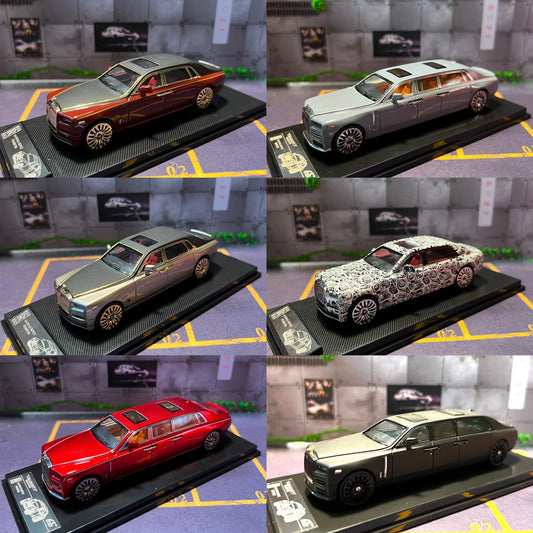 Premium Diecast Model Car Scale One Sixty Four Rolls Royce Phantom For Collectors - ToylandEU
