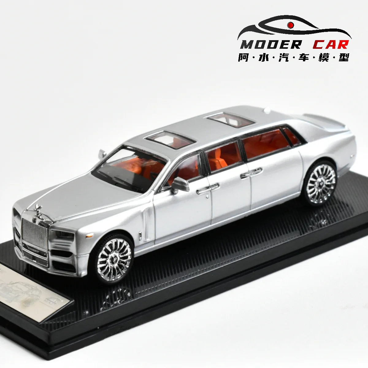 Premium Diecast Model Car Scale One Sixty Four Rolls Royce Phantom For Collectors - ToylandEU