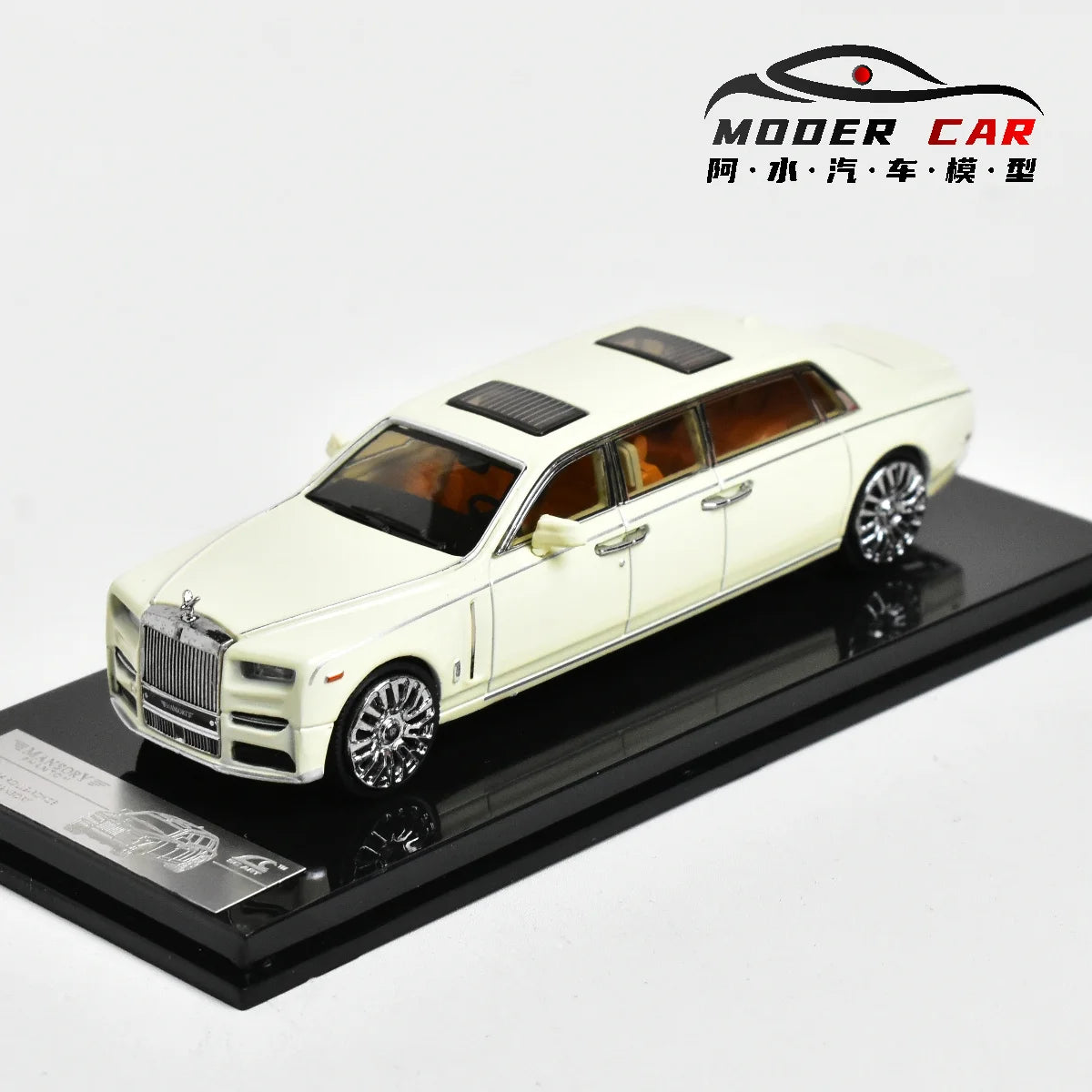 Premium Diecast Model Car Scale One Sixty Four Rolls Royce Phantom For Collectors - ToylandEU