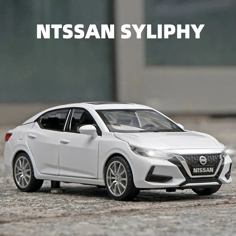 Premium Diecast Nissan Sylphy Car Sound And Light For Boys - ToylandEU