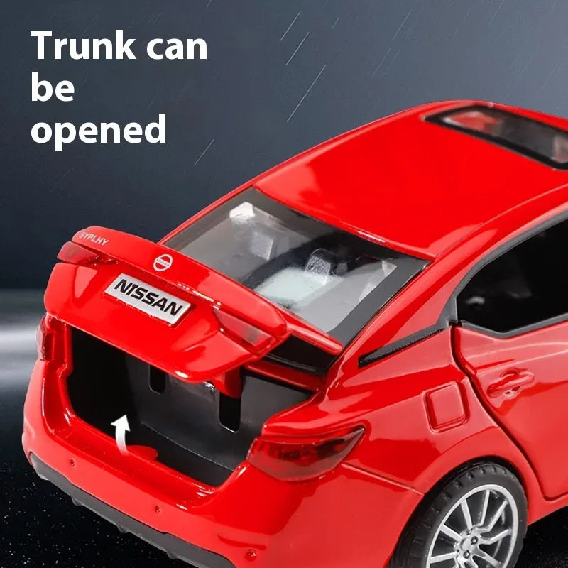 Premium Diecast Nissan Sylphy Car Sound And Light For Boys - ToylandEU
