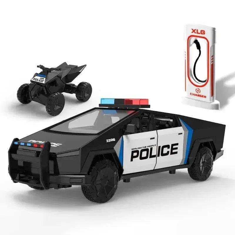  Premium Diecast Police Car 1 24 Model Toyland EU -  ToylandEU™