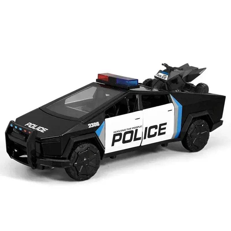  Premium Diecast Police Car 1 24 Model Toyland EU -  ToylandEU™