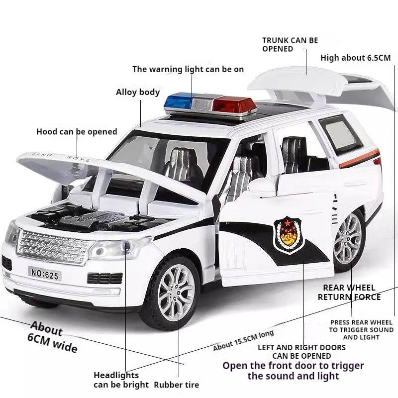 Premium Diecast Maisto Police SUV Model Scale 1 To 32 Alloy Miniature Car For Collectors And Gift For Boyfriend - ToylandEU