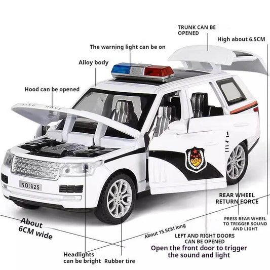 Premium Diecast Maisto Police SUV Model Scale 1 To 32 Alloy Miniature Car For Collectors And Gift For Boyfriend - ToylandEU