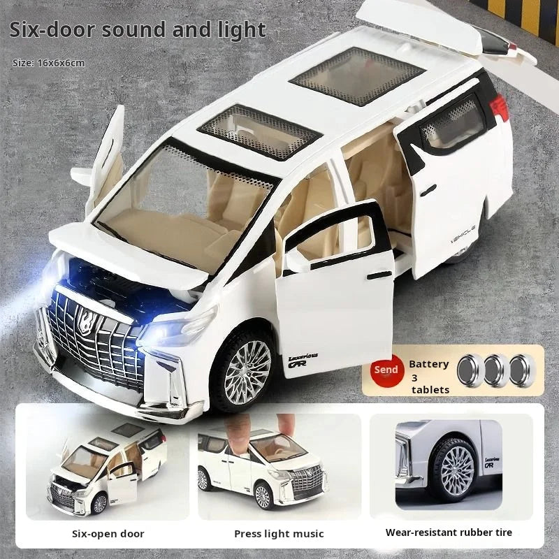 Premium Diecast Pull Back Car Toy With Lighting And Sound For Kids - ToylandEU