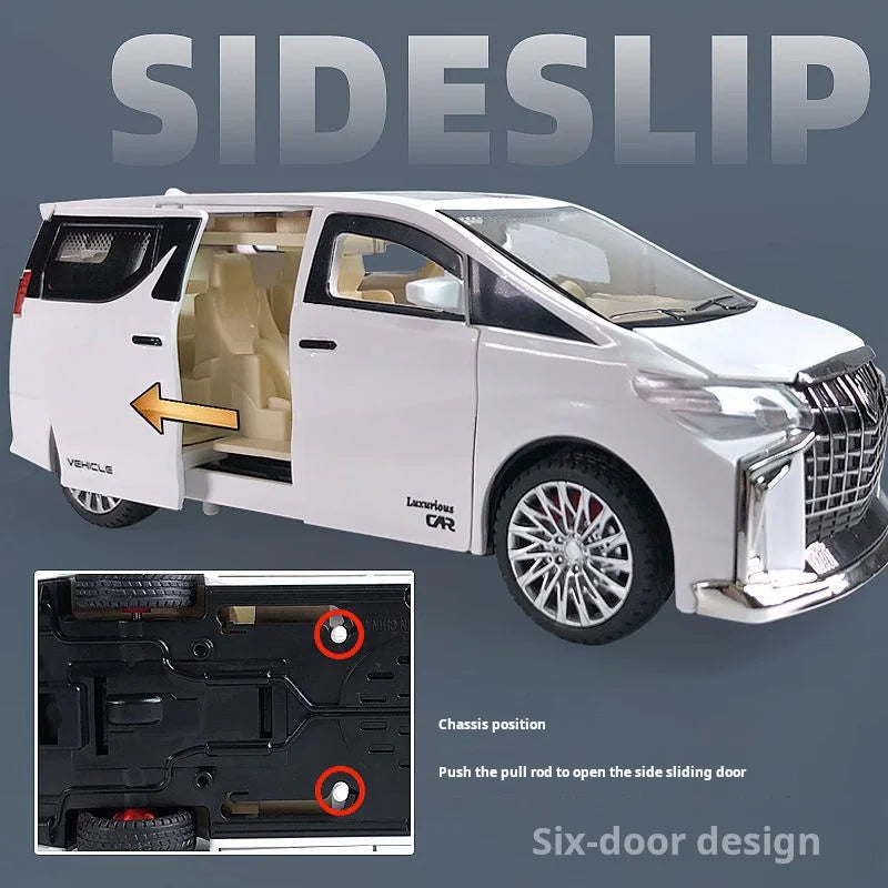 Premium Diecast Pull Back Car Toy With Lighting And Sound For Kids - ToylandEU