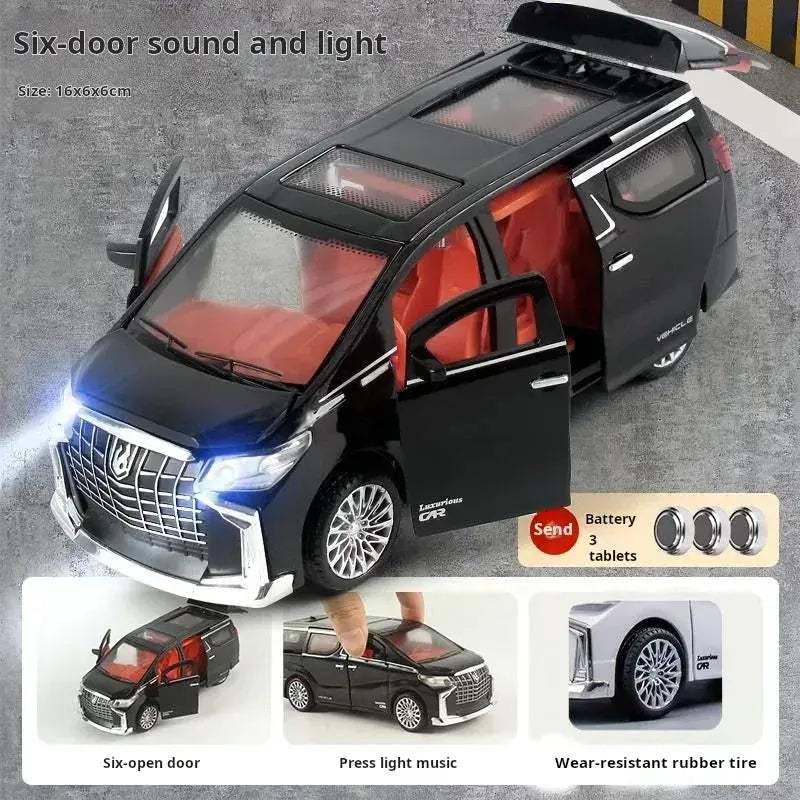 Premium Diecast Pull Back Car Toy With Lighting And Sound For Kids - ToylandEU