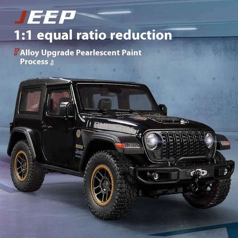 Premium Diecast Sound Lights 1 18 Jeep Wrangler Boys - ToylandEU