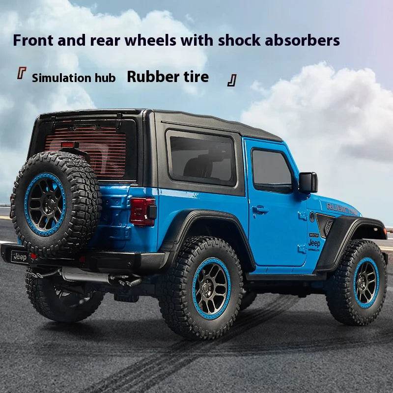 Premium Diecast Sound Lights 1 18 Jeep Wrangler Boys - ToylandEU