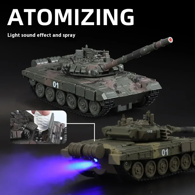 Premium Diecast Tank Model With Realistic Sound And Light For Adult Collectors - ToylandEU