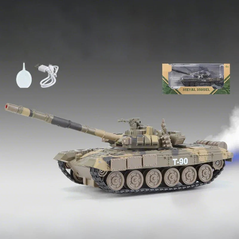 Premium Diecast Tank Model With Realistic Sound And Light For Adult Collectors - ToylandEU