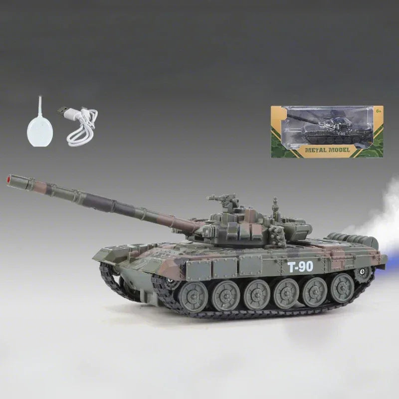 Premium Diecast Tank Model With Realistic Sound And Light For Adult Collectors - ToylandEU
