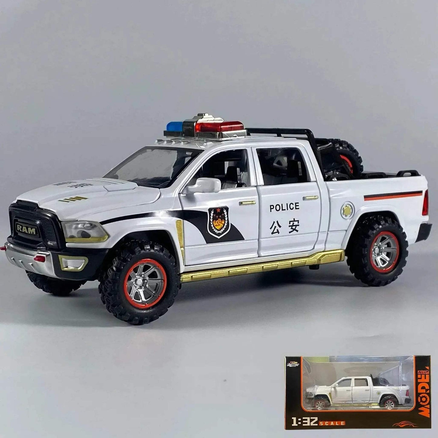  Elite Diecast Truck 1 32 Dodge Ram Offroad Toyland EU -  ToylandEU™