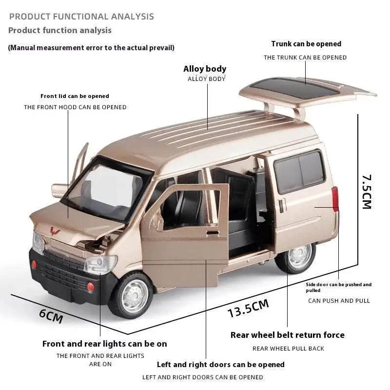  Premium Diecast Van 1To32 Wuling Rongguang Toyland EU -  ToylandEU™