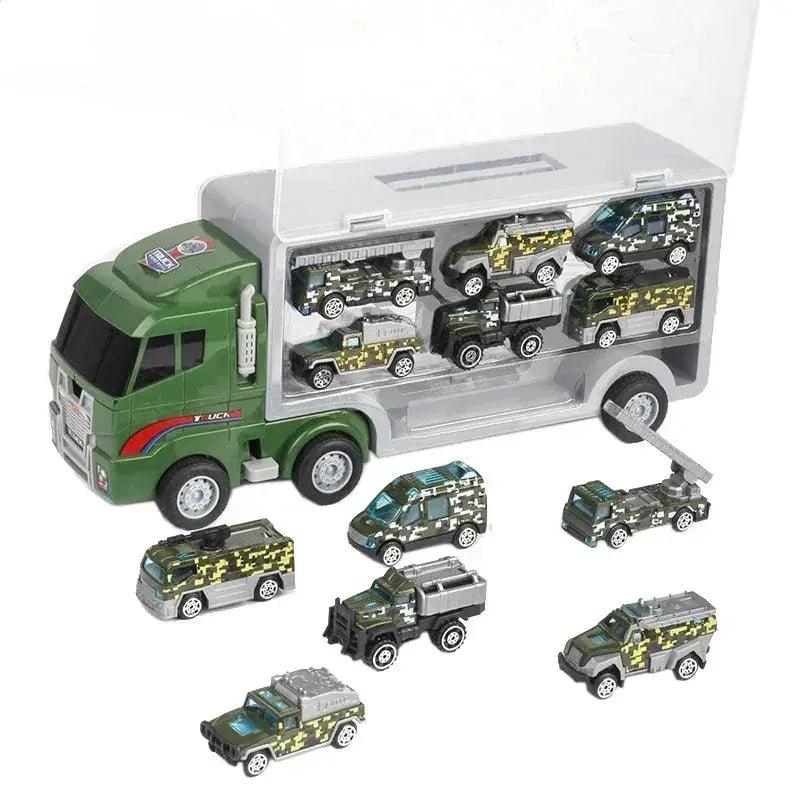  Premium Diecast Vehicles 10in1 Transporter Toyland EU -  ToylandEU™