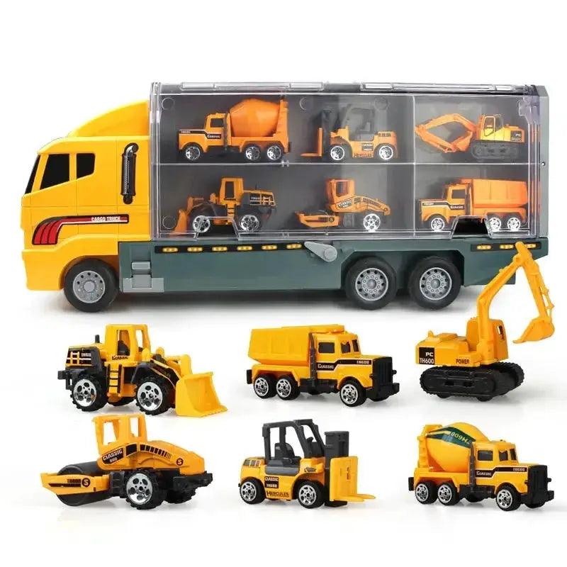  Premium Diecast Vehicles 10in1 Transporter Toyland EU -  ToylandEU™