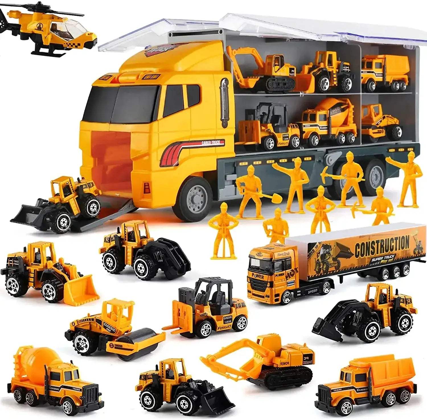  Premium Diecast Vehicles 10in1 Transporter Toyland EU -  ToylandEU™
