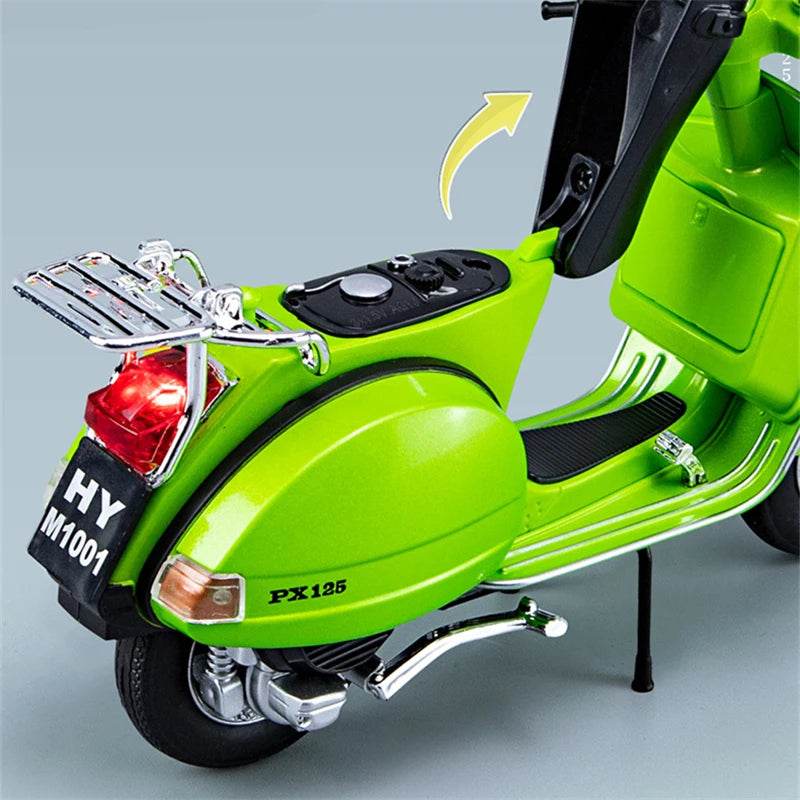 Premium Diecast Vespa 1 To 10 Scale Motorcycle Collectors - ToylandEU