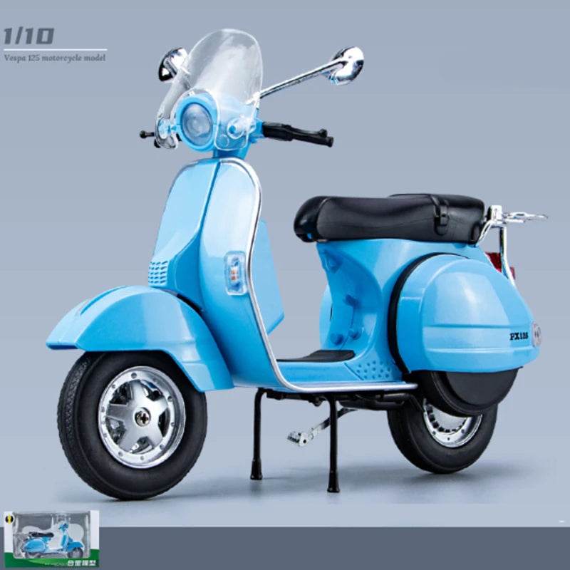 Premium Diecast Vespa 1 To 10 Scale Motorcycle Collectors - ToylandEU