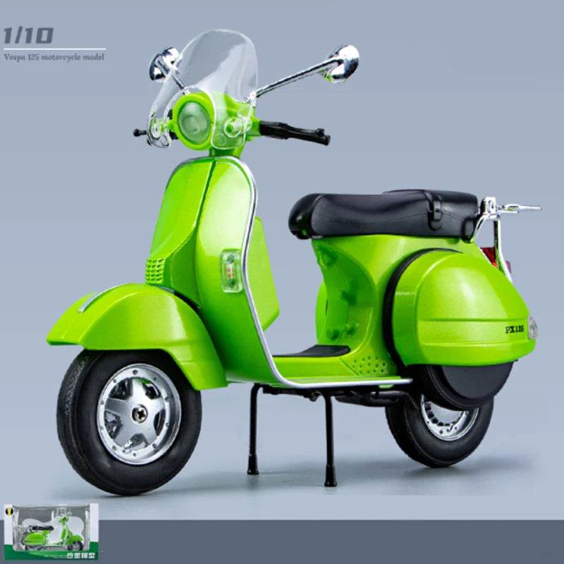 Premium Diecast Vespa 1 To 10 Scale Motorcycle Collectors - ToylandEU