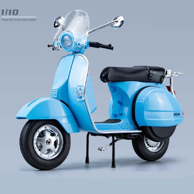 Premium Diecast Vespa 1 To 10 Scale Motorcycle Collectors - ToylandEU
