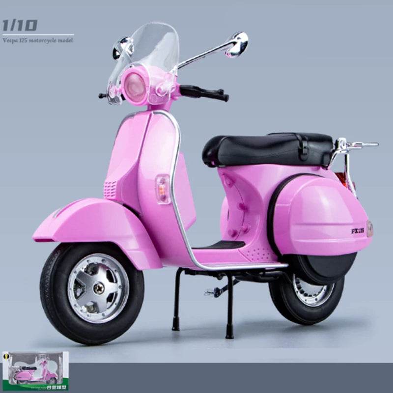 Premium Diecast Vespa 1 To 10 Scale Motorcycle Collectors - ToylandEU
