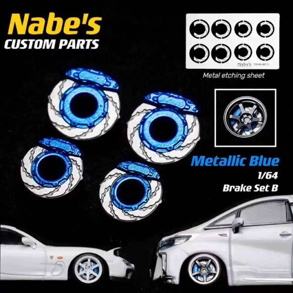 Premium Diecast Wheels And Brakes For Luxury Model Cars - ToylandEU