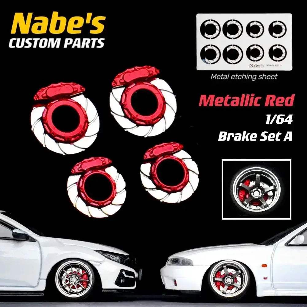 Premium Diecast Wheels And Brakes For Luxury Model Cars - ToylandEU
