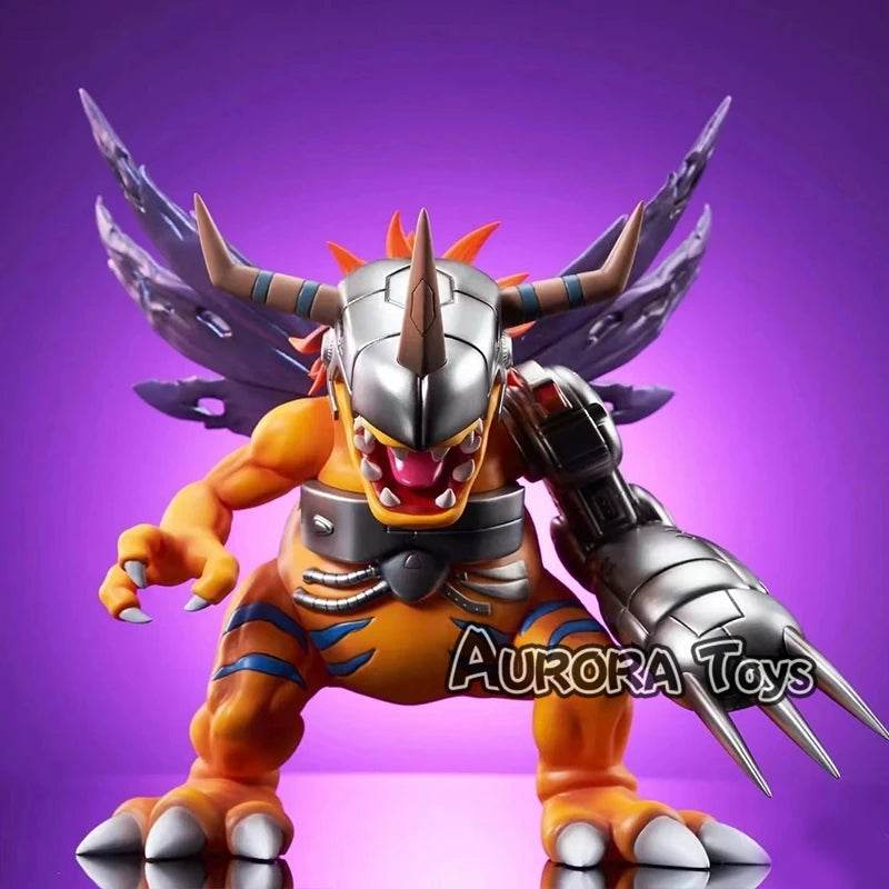 Premium Digimon PVC Figure Metal Greymon For Collectors - ToylandEU
