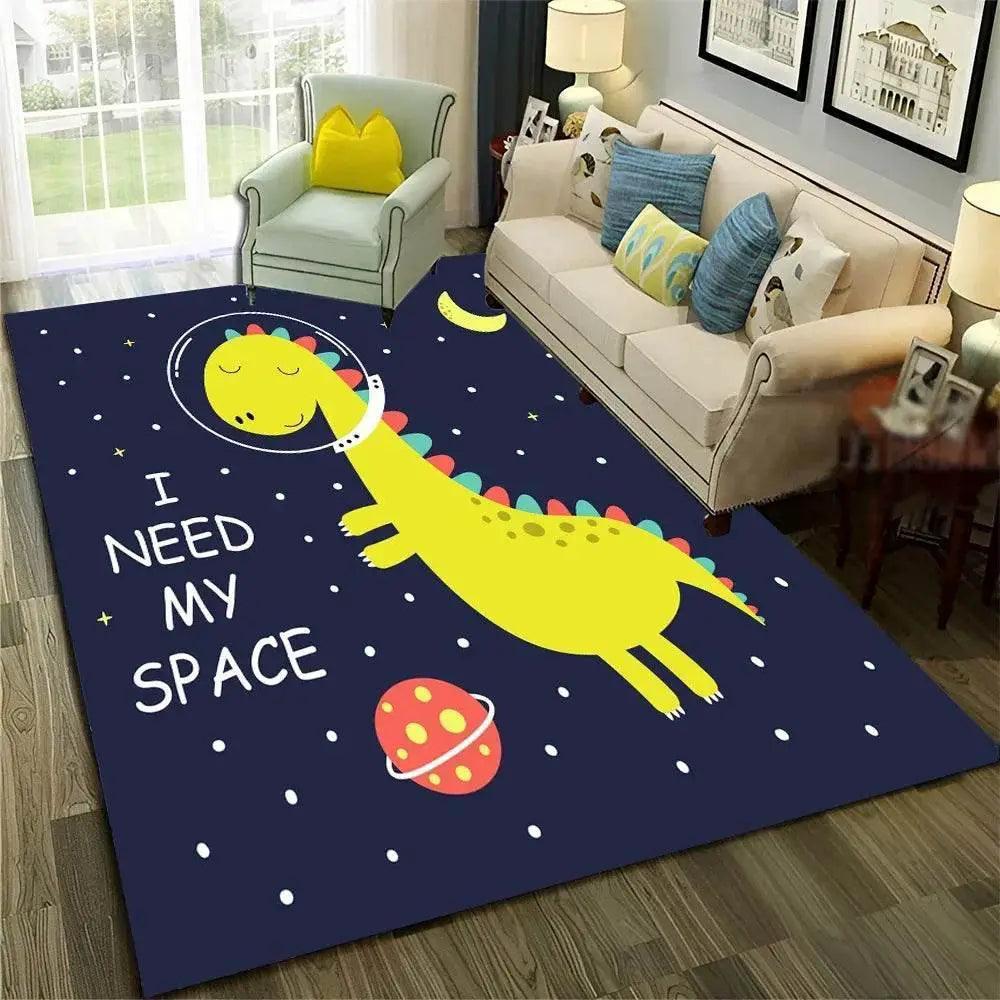  Premium Dinosaur Cartoon Rug 3D Space Design Toyland EU -  ToylandEU™