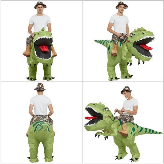 Premium Dinosaur Costume Ride On Inflatable Kids Halloween - ToylandEU