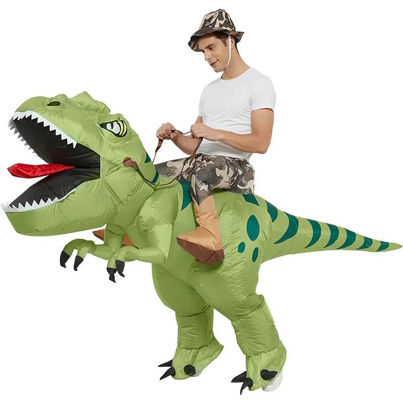 Premium Dinosaur Costume Ride On Inflatable Kids Halloween - ToylandEU