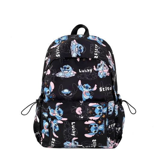 Premium Disney Cartoon Stitch Backpack Large Capacity For Daily Use And Travel For Women And Girls - ToylandEU