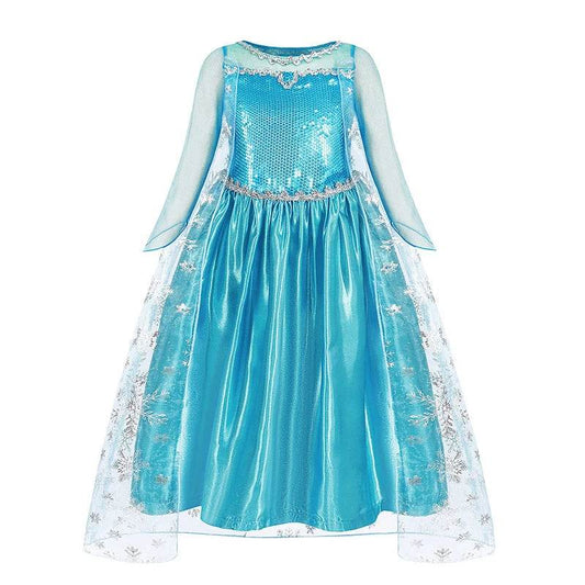 Premium Disney Elsa Costume Snow Queen Design For Girls - ToylandEU